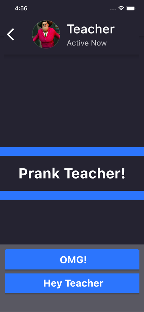 Scary Teacher Chat Fun- Master